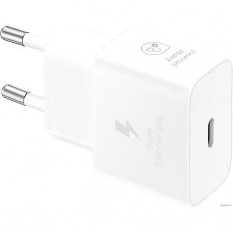 Сетевое зарядное устройство Samsung 25W USB Type-C, white (EP-T2510NWEGRU)
Сетевое зарядное устройство Samsung 25W USB Type-C, white (EP-T2510NWEGRU)