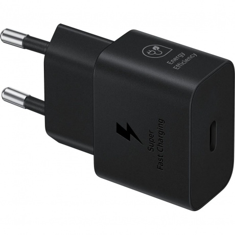 Сетевое зарядное устройство Samsung 25W USB Type-C, black (EP-T2510XBEGRU)
Сетевое зарядное устройство Samsung 25W USB Type-C, black (EP-T2510XBEGRU)