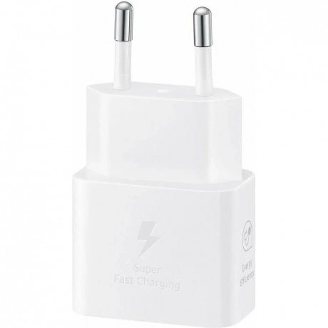 Сетевое зарядное устройство Samsung 25W USB Type-C, white(EP-T2510XWEGRU)
Сетевое зарядное устройство Samsung 25W USB Type-C, white(EP-T2510XWEGRU)