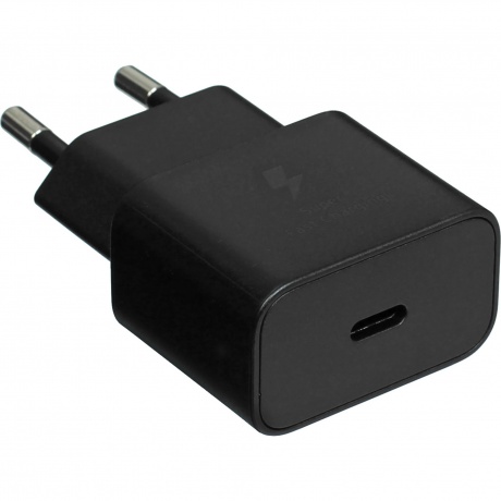 Сетевое зарядное устройство Samsung 25W USB Type-C black (EP-T2510NBEGRU)
Сетевое зарядное устройство Samsung 25W USB Type-C black (EP-T2510NBEGRU)