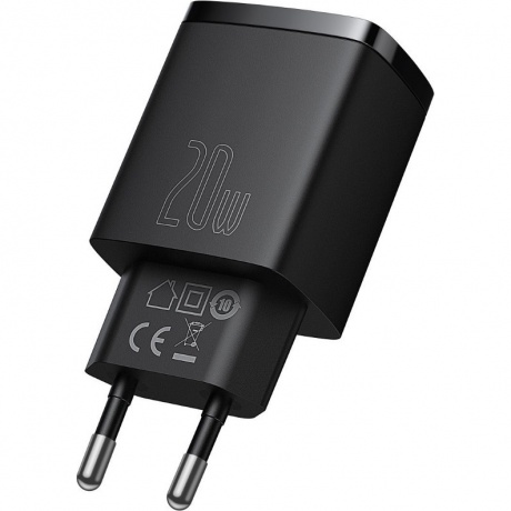 Сетевое зарядное устройство Baseus Compact 20W Black (CCXJ-B01)
Сетевое зарядное устройство Baseus Compact 20W Black (CCXJ-B01)