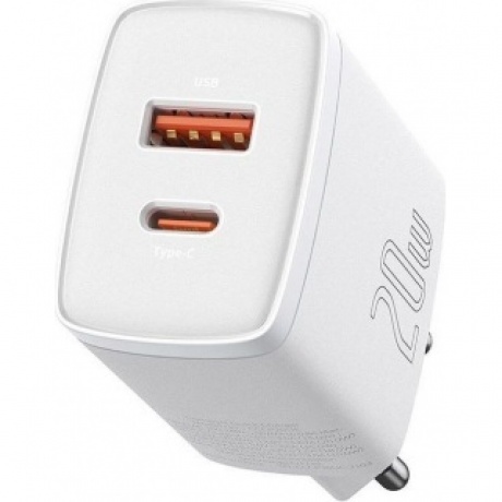 Сетевое зарядное устройство Baseus Compact White (CCXJ-B02)
Сетевое зарядное устройство Baseus Compact White (CCXJ-B02)