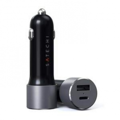 Автомобильное зарядное устройство Satechi 72W Type-C PD Car Charger. Цвет серый космос.
Автомобильное зарядное устройство Satechi 72W Type-C PD Car Charger. Цвет серый космос.