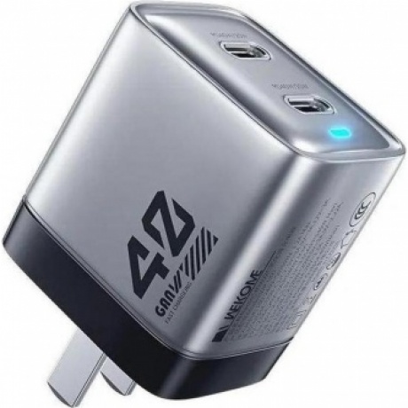 Зарядное устройство GaN 40W (C+C ) Wekome WP-U02
Зарядное устройство GaN 40W (C+C ) Wekome WP-U02