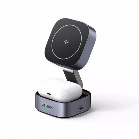 Беспроводное зарядное устройство Ugreen W702 Space Gray (35316)
Беспроводное зарядное устройство Ugreen W702 Space Gray (35316)
