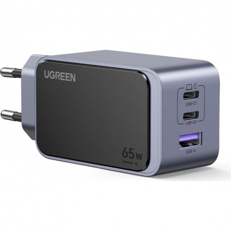 Сетевое зарядное устройство Ugreen X553 Space Gray (35042)
Сетевое зарядное устройство Ugreen X553 Space Gray (35042)
