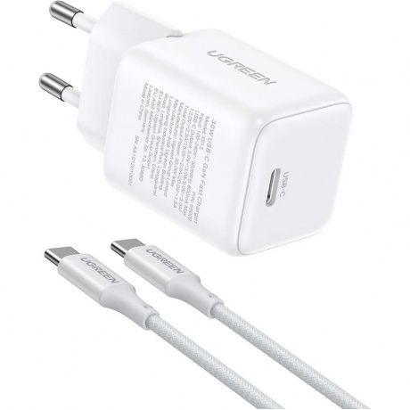 Сетевое зарядное устройство Ugreen X513 белый (65013)
Сетевое зарядное устройство Ugreen X513 белый (65013)