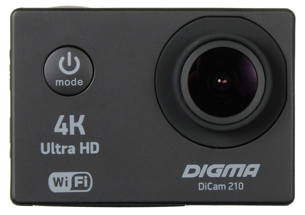 Экшн камера Digma DiCam 210 черный
Экшн камера Digma DiCam 210 черный