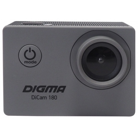 Экшн-камера Digma DiCam 180 Grey DC180, Черный
Экшн-камера Digma DiCam 180 Grey DC180, Черный