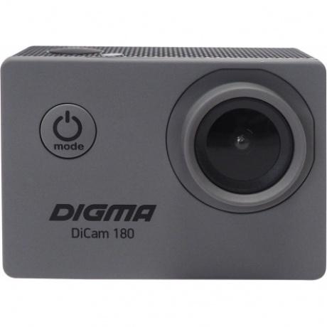Экшн-камера Digma DiCam 180 Grey DC180, Черный
Экшн-камера Digma DiCam 180 Grey DC180, Черный