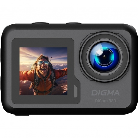 Экшн-камера Digma DiCam 980 черная, Черный
Экшн-камера Digma DiCam 980 черная, Черный