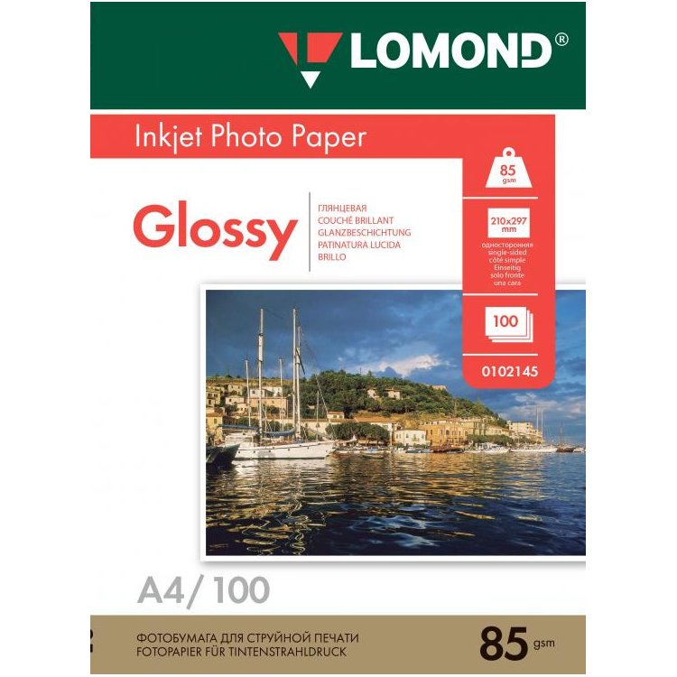 Бумага Lomond 0102145 A4/85г/м2/100л./белый глянцевое для струйной печати
Бумага Lomond 0102145 A4/85г/м2/100л./белый глянцевое для струйной печати