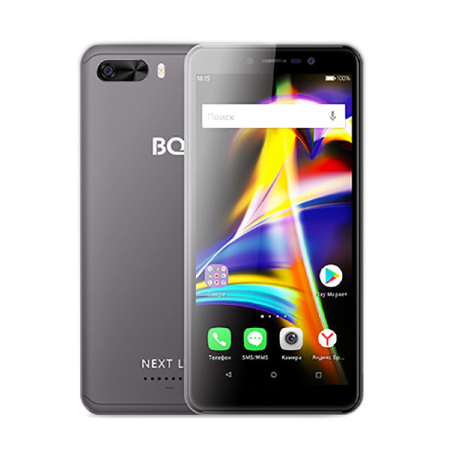 Смартфон BQ BQ-5508L Next LTE Gray, Серый
Смартфон BQ BQ-5508L Next LTE Gray, Серый