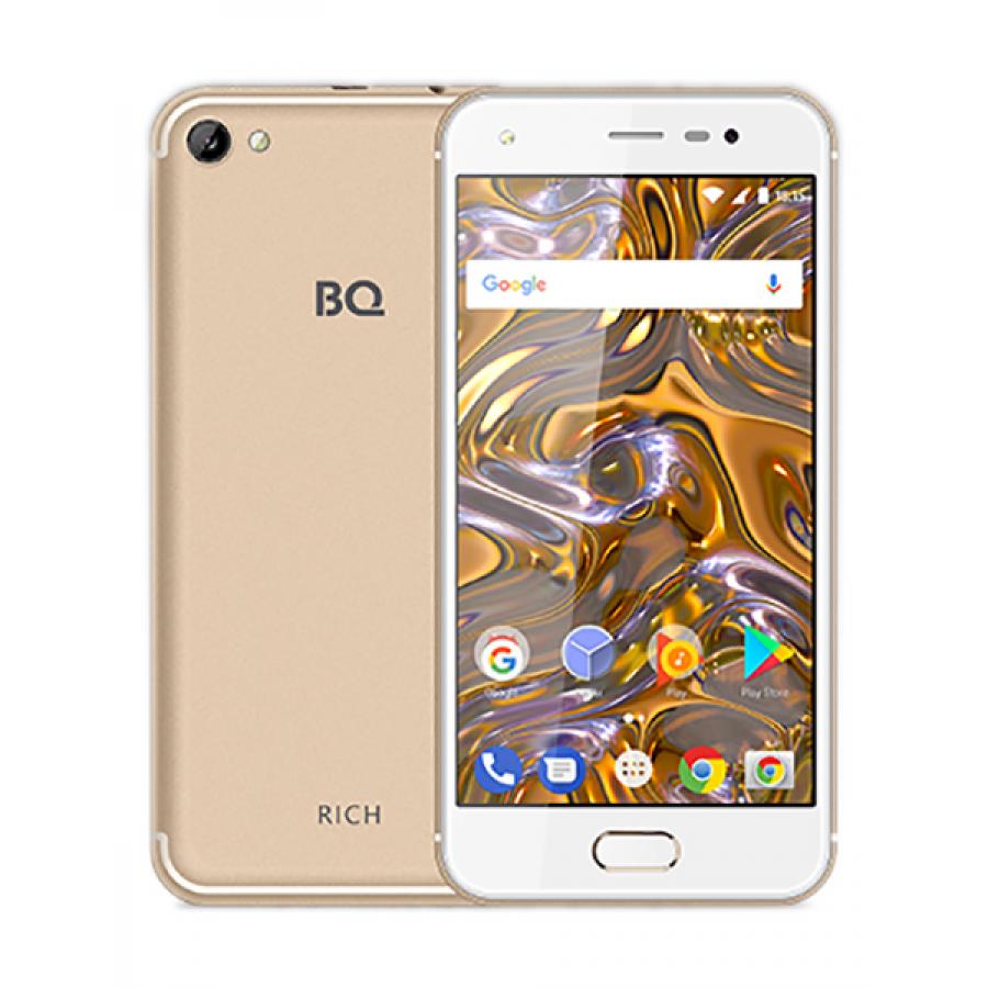 Смартфон BQ BQ-5012L Rich LTE Gold, Золото
Смартфон BQ BQ-5012L Rich LTE Gold, Золото