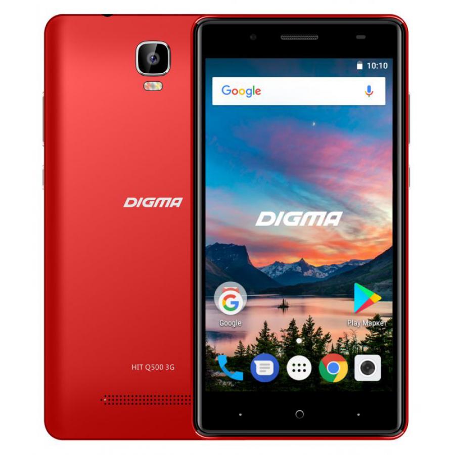 Смартфон Digma HIT Q500 3G 8Gb 1Gb Red, Красный
Смартфон Digma HIT Q500 3G 8Gb 1Gb Red, Красный
