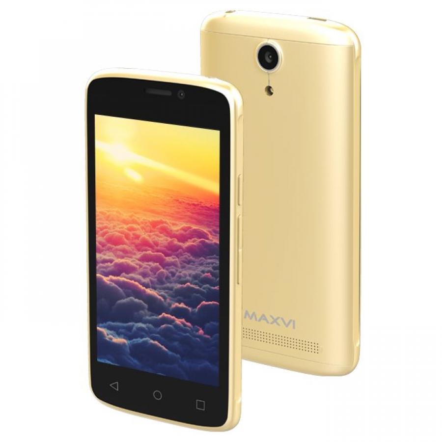 Смартфон Maxvi MS401 Sunrise Gold
Смартфон Maxvi MS401 Sunrise Gold