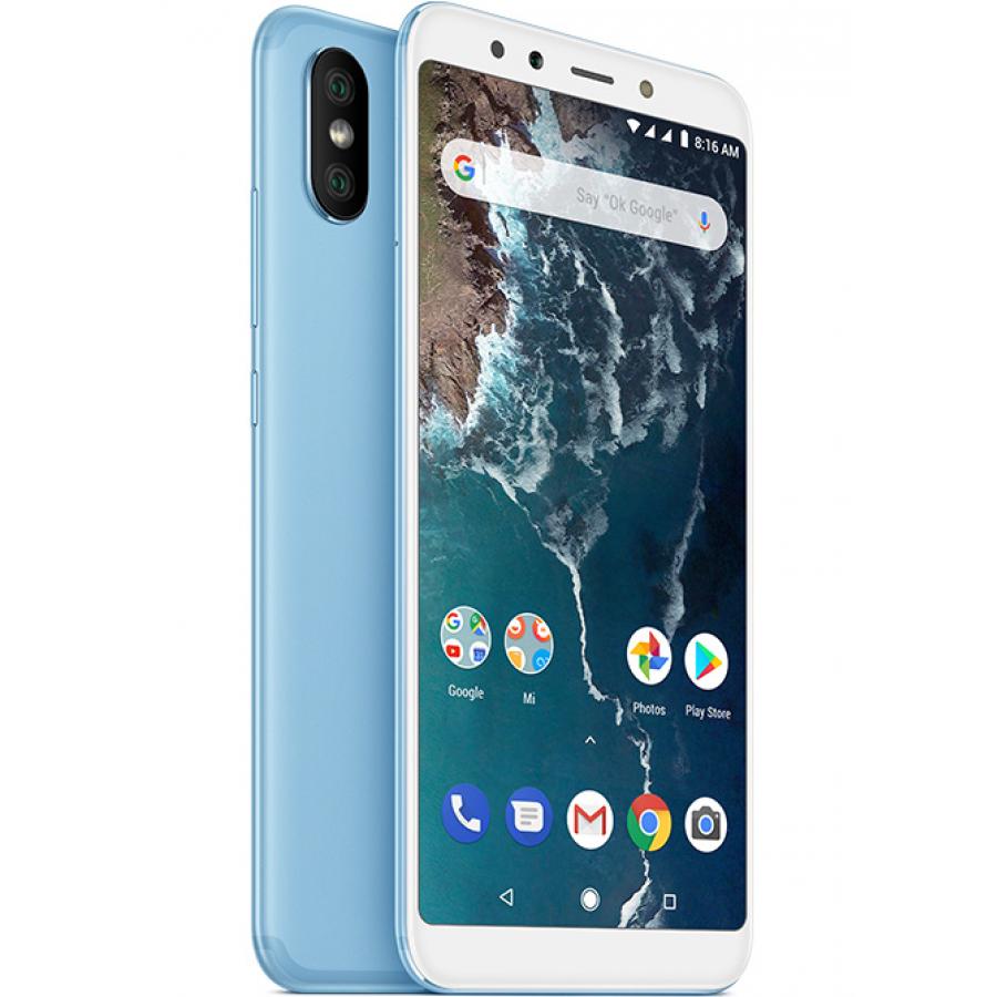 Смартфон Xiaomi Mi A2 4/64Gb Blue, Синий
Смартфон Xiaomi Mi A2 4/64Gb Blue, Синий