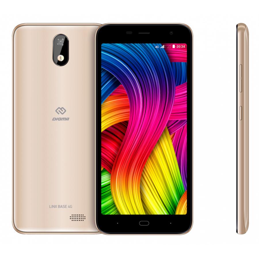 Смартфон Digma LINX BASE 4G 8Gb золотистый, Золото
Смартфон Digma LINX BASE 4G 8Gb золотистый, Золото