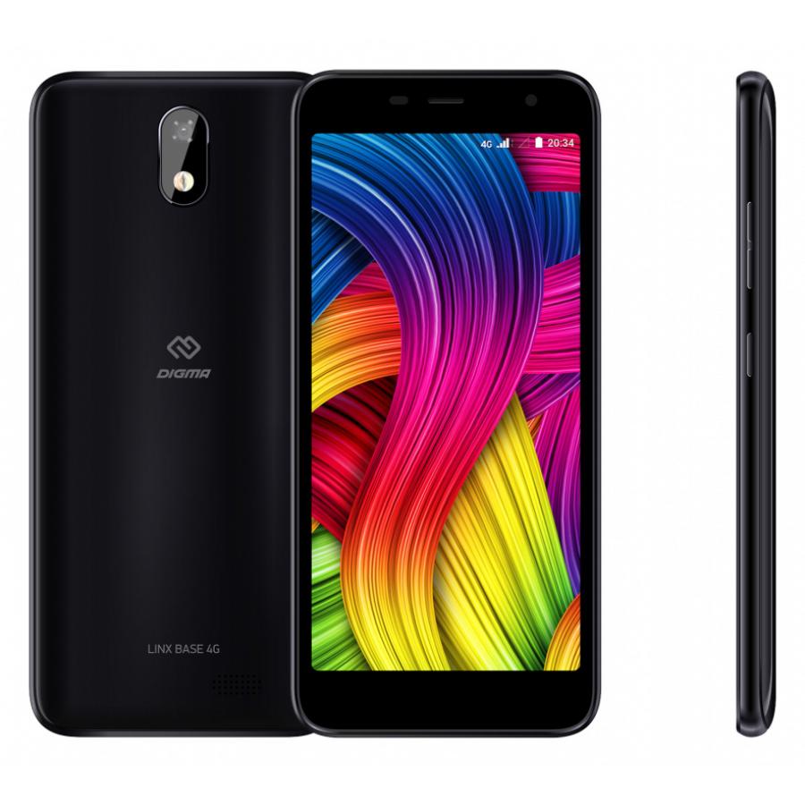 Смартфон Digma LINX BASE 4G 8Gb черный
Смартфон Digma LINX BASE 4G 8Gb черный