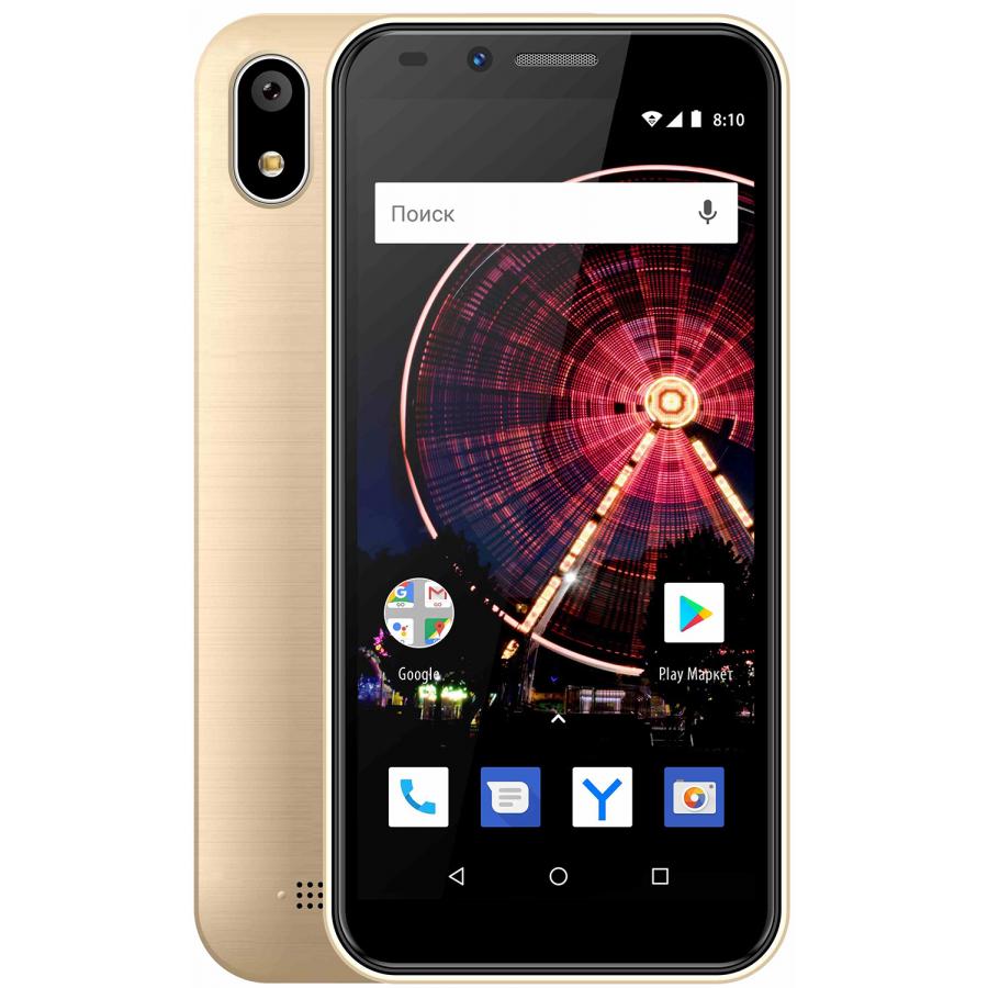 Смартфон Vertex Impress Flash Gold
Смартфон Vertex Impress Flash Gold