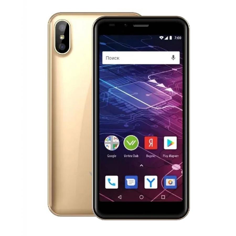 Смартфон Vertex Impress Click NFC 3G Gold
Смартфон Vertex Impress Click NFC 3G Gold