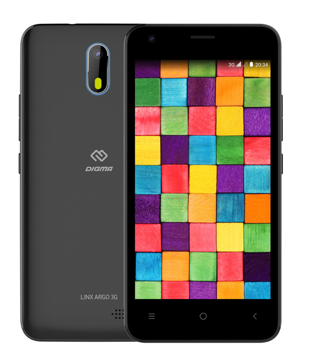 Смартфон Digma Linx Argo Black, Черный
Смартфон Digma Linx Argo Black, Черный