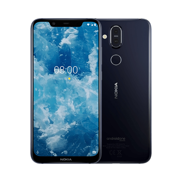 Смартфон Nokia 8.1 DS Blue, Синий
Смартфон Nokia 8.1 DS Blue, Синий