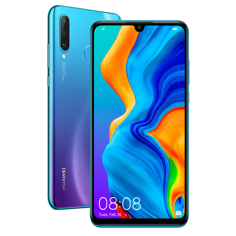 Смартфон Huawei P30 lite 128Gb Peacock Blue, Черный
Смартфон Huawei P30 lite 128Gb Peacock Blue, Черный