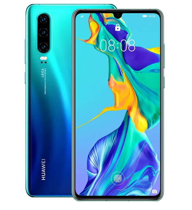 Смартфон Huawei P30 Aurora Blue, Голубой;синий 
Смартфон Huawei P30 Aurora Blue, Голубой;синий