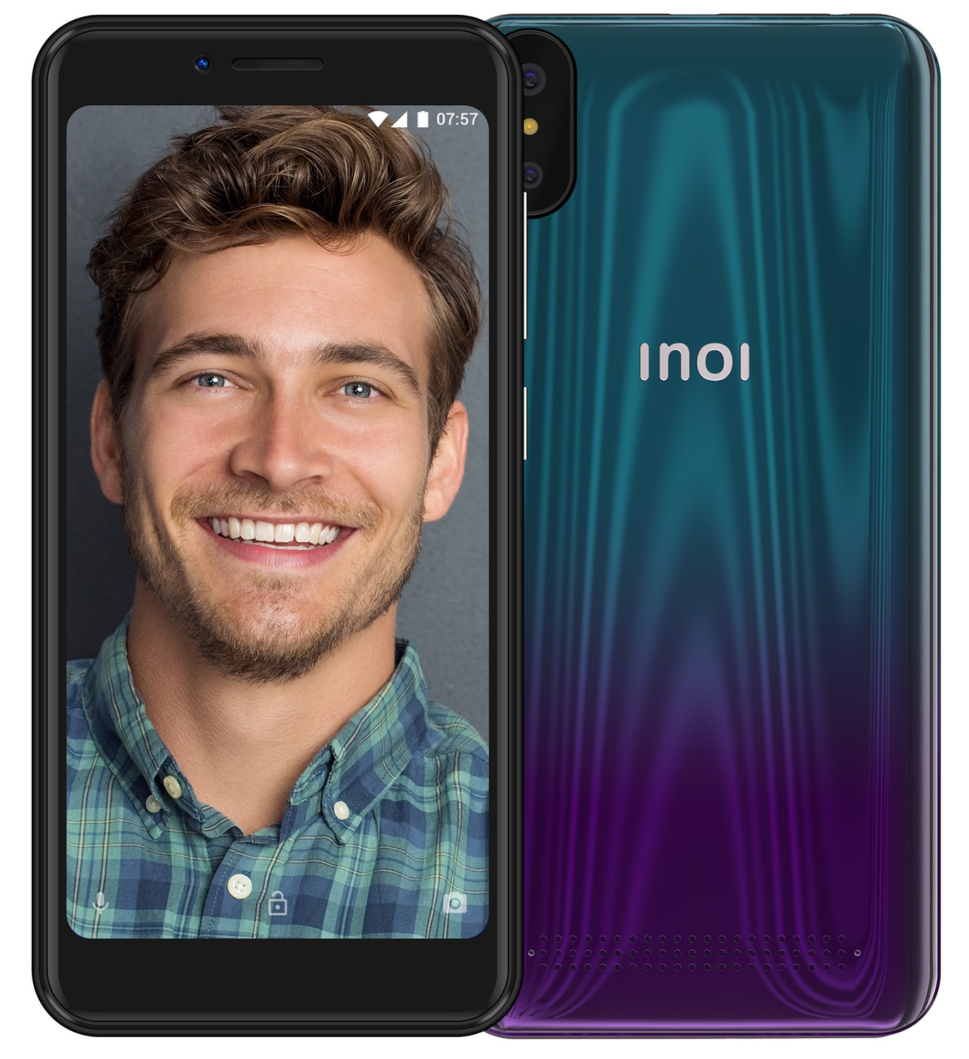 Смартфон INOI 3 Twilight Green, Зеленый 
Смартфон INOI 3 Twilight Green, Зеленый