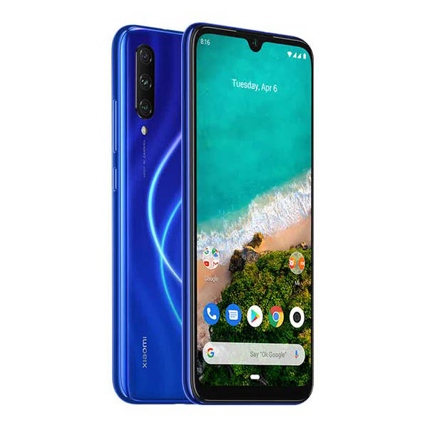 Смартфон Xiaomi Mi A3 4/128GB Blue, Синий
Смартфон Xiaomi Mi A3 4/128GB Blue, Синий