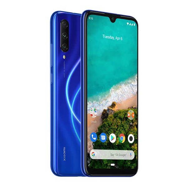 Смартфон Xiaomi Mi A3 4/64GB Blue, Синий
Смартфон Xiaomi Mi A3 4/64GB Blue, Синий