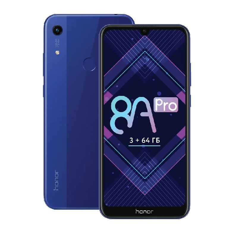 Смартфон Honor 8A Pro 3/64Gb Blue, Синий
Смартфон Honor 8A Pro 3/64Gb Blue, Синий