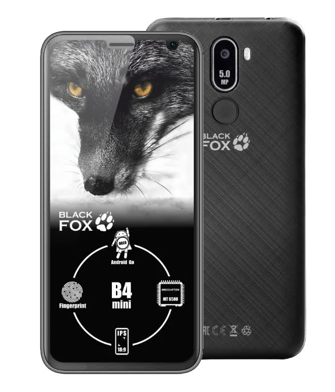 Смартфон Black Fox B4 mini Black, Черный
Смартфон Black Fox B4 mini Black, Черный