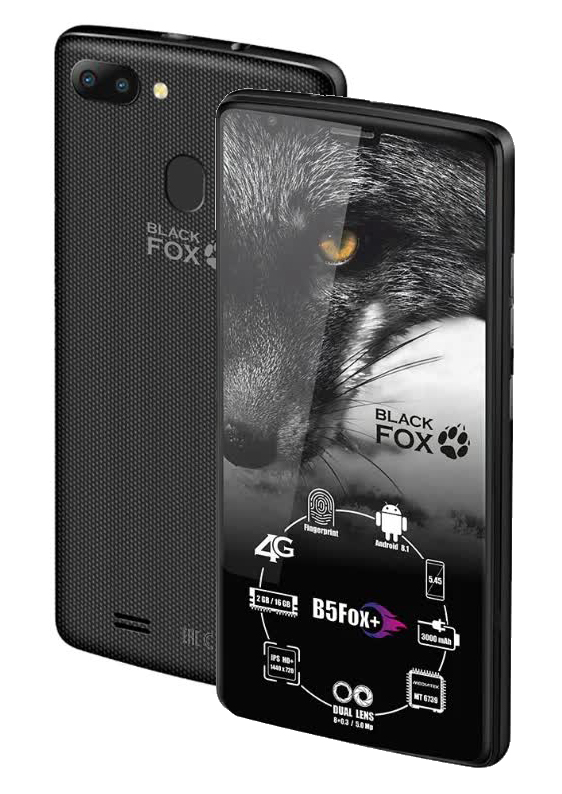 Смартфон Black Fox B5Fox+ Grey, Серый
Смартфон Black Fox B5Fox+ Grey, Серый