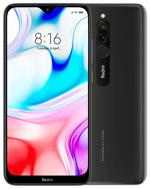 Смартфон Xiaomi Redmi 8 4/64GB Onyx black, Черный
Смартфон Xiaomi Redmi 8 4/64GB Onyx black, Черный