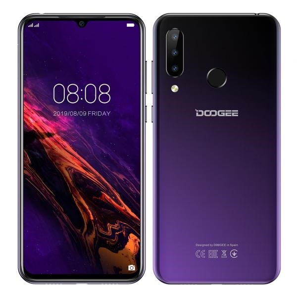Смартфон Doogee Y9 Plus 4/64G Dreamy Purple, Фиолетовый
Смартфон Doogee Y9 Plus 4/64G Dreamy Purple, Фиолетовый