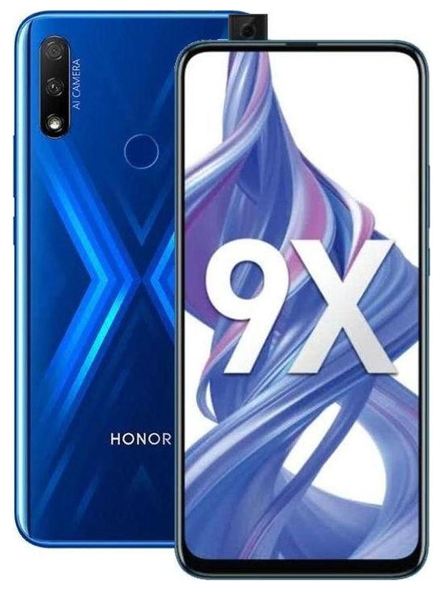Смартфон Honor 9X 4/128GB Blue (51094TKE), Синий
Смартфон Honor 9X 4/128GB Blue (51094TKE), Синий