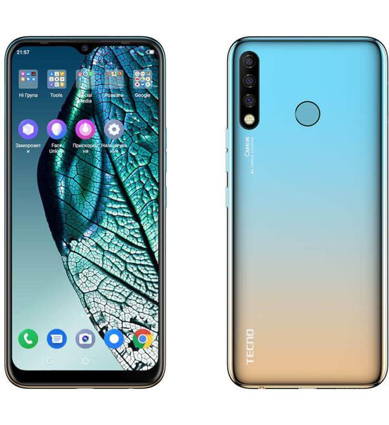 Смартфон Tecno Camon 12 Sky Cyan, Голубой
Смартфон Tecno Camon 12 Sky Cyan, Голубой