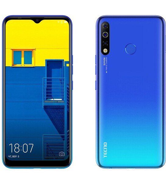 Смартфон Tecno Spark 4 Vacation Blue, Синий
Смартфон Tecno Spark 4 Vacation Blue, Синий