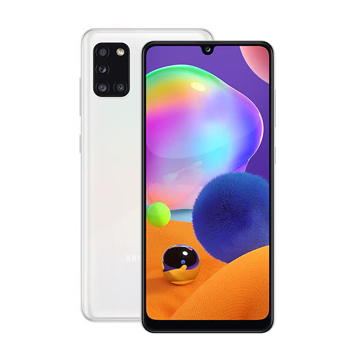Смартфон Samsung Galaxy A31 A315 64Gb White, Белый
Смартфон Samsung Galaxy A31 A315 64Gb White, Белый