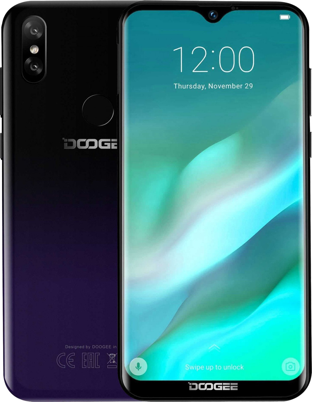 Смартфон Doogee X90L 3/32Gb Purple, Черный
Смартфон Doogee X90L 3/32Gb Purple, Черный