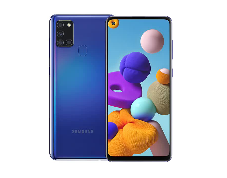 Смартфон Samsung Galaxy A21s 32Gb SM-A217F Blue, Синий
Смартфон Samsung Galaxy A21s 32Gb SM-A217F Blue, Синий