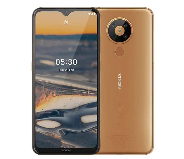 Смартфон Nokia 5.3 4/64GB Dual Sim Sand, Коричневый
Смартфон Nokia 5.3 4/64GB Dual Sim Sand, Коричневый
