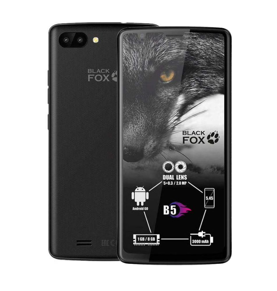 Смартфон Black Fox B5 8Gb Grey, Серый
Смартфон Black Fox B5 8Gb Grey, Серый