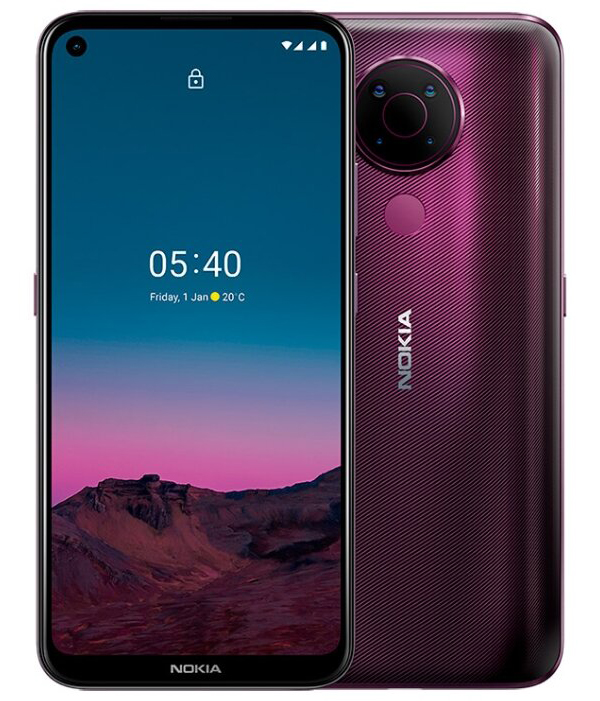 Смартфон Nokia 5.4 DS TA-1337 6/64 GB Purple, Сиреневый
Смартфон Nokia 5.4 DS TA-1337 6/64 GB Purple, Сиреневый