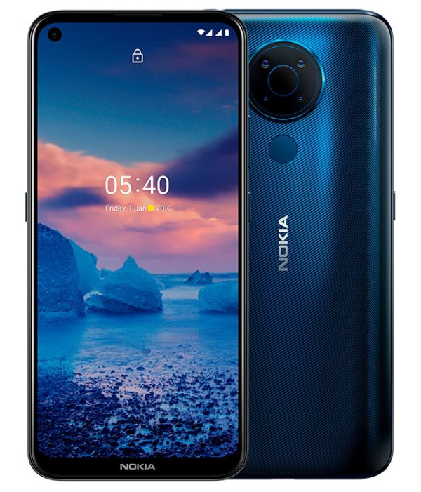 Смартфон Nokia 5.4 DS TA-1337 6/64 GB Blue, Синий
Смартфон Nokia 5.4 DS TA-1337 6/64 GB Blue, Синий