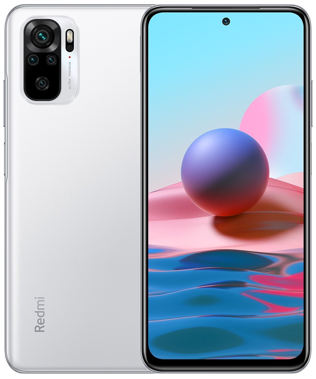 Смартфон Xiaomi Redmi Note 10 64Gb Pebble White, Белый
Смартфон Xiaomi Redmi Note 10 64Gb Pebble White, Белый