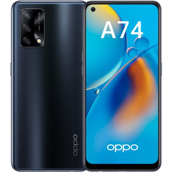 Смартфон Oppo A74 4/128Gb Black, Черный
Смартфон Oppo A74 4/128Gb Black, Черный