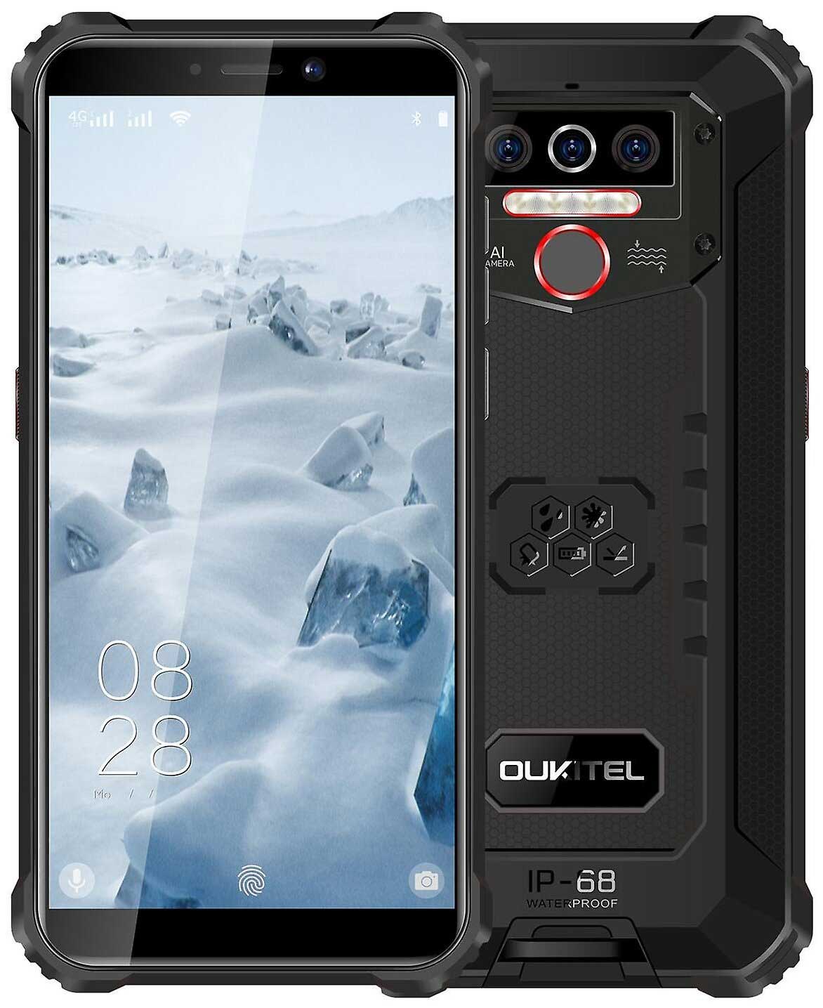 Смартфон Oukitel WP5 Pro Black, Оранжевый/черный
Смартфон Oukitel WP5 Pro Black, Оранжевый/черный
